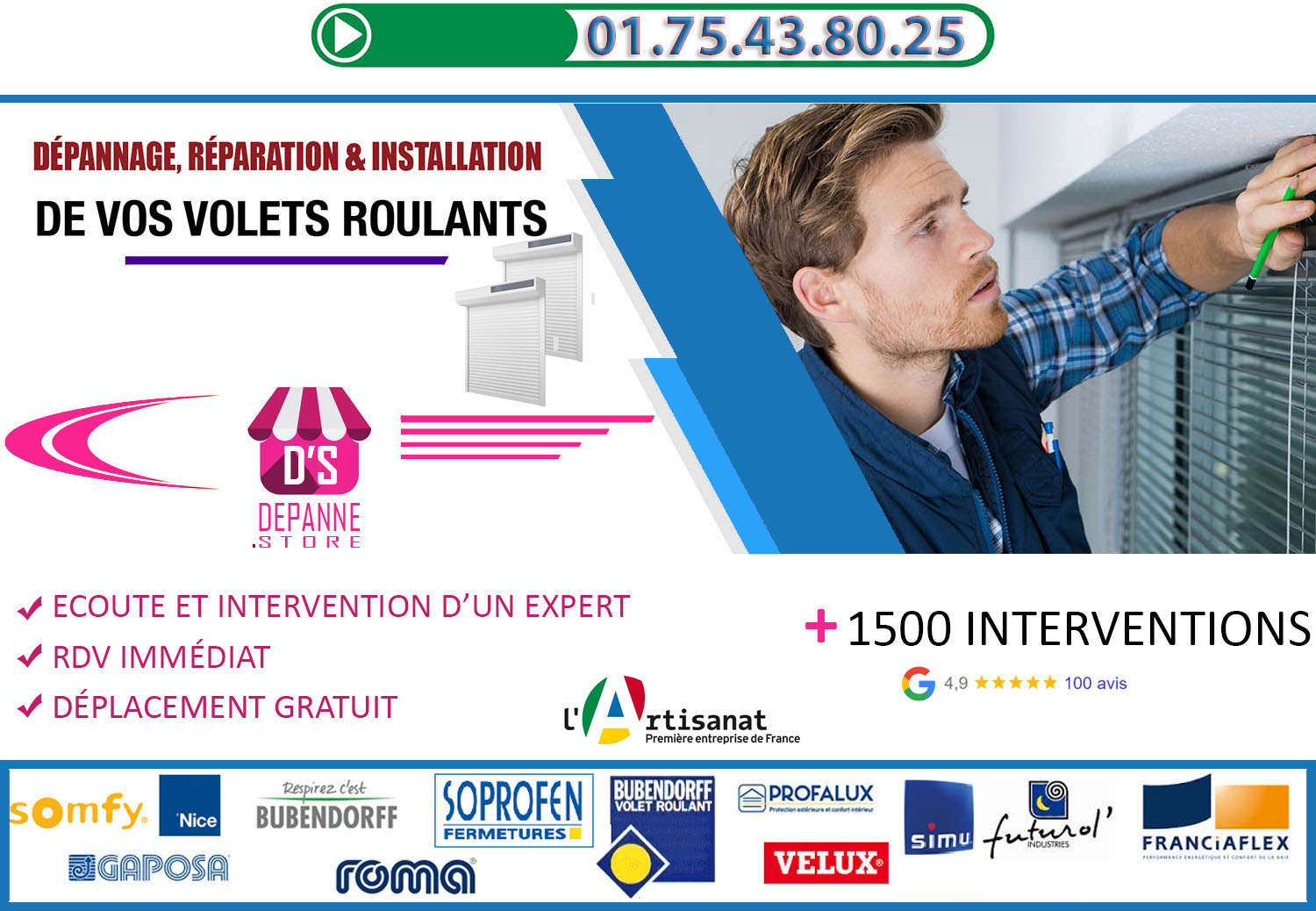 Depannage Volet Roulant Antony